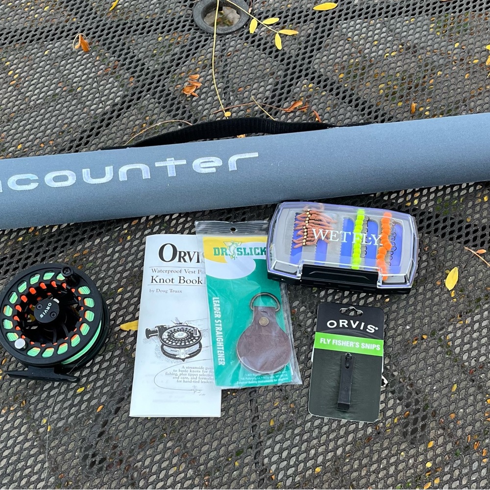 Orvis Encounter Fly Rod & Reel, 6 weight